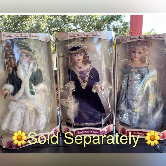 Collectible Genuine Fine Bisque Porcelain with Certificate of Authenticity - Picture 15 of 15